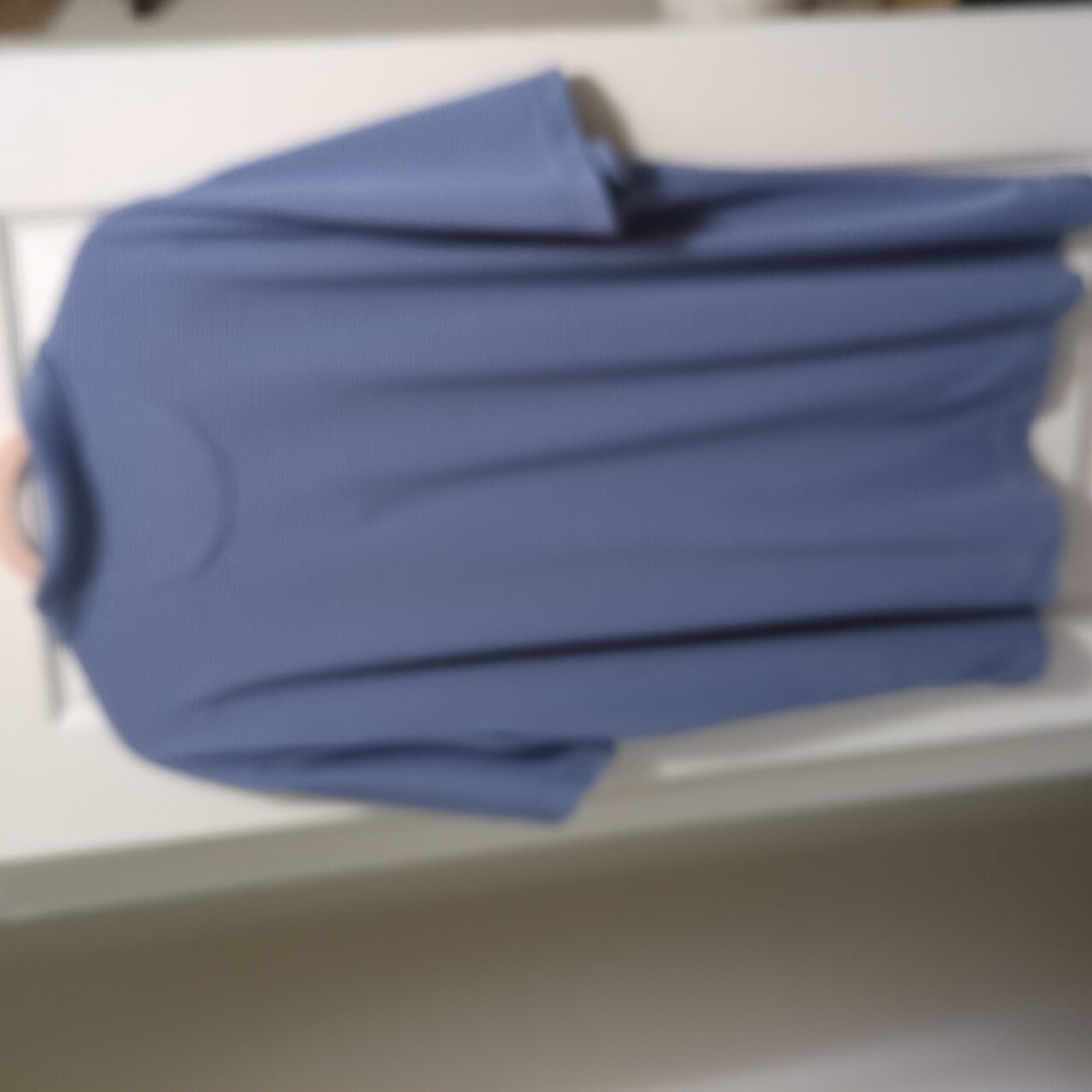 Van Heusen blue golf polo - Picture 3 of 3